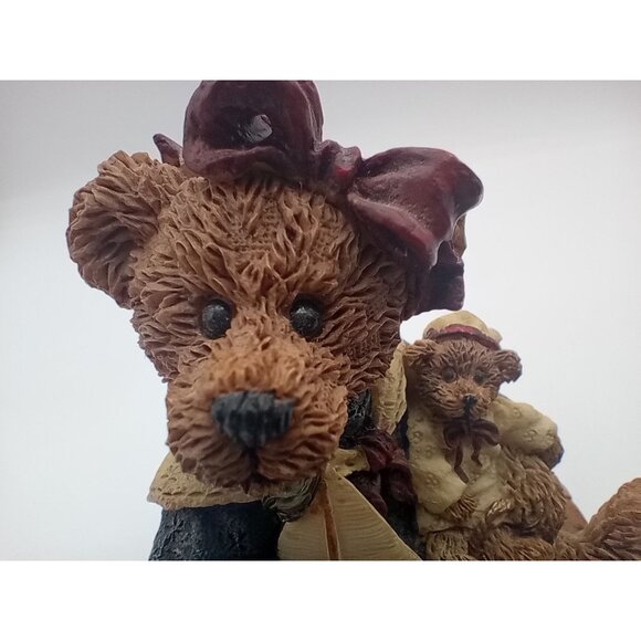 Boyds Figure Bailey Bear with Suitcase 1993 A Journey Begins with a Single Step - Picture 4 of 15